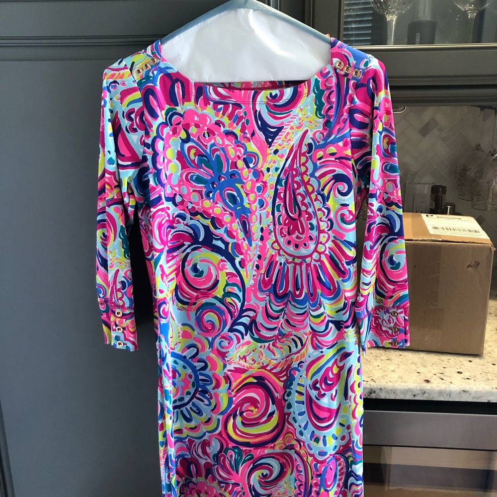 Magenta Lilly Pulitzer dress